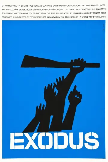 Poster to the movie "Exodus" #146322