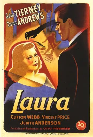 Poster to the movie "Laura" #983333