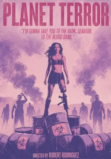 Poster to the movie "Planet Terror" #851703