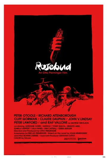 Poster to the movie "Rosebud" #635406