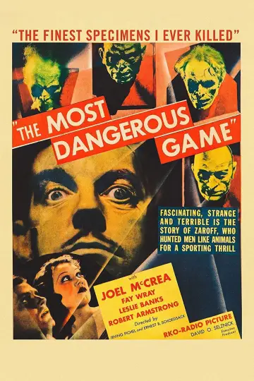 Poster to the movie "The Most Dangerous Game" #1088421