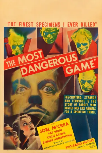 Poster to the movie "The Most Dangerous Game" #1088423