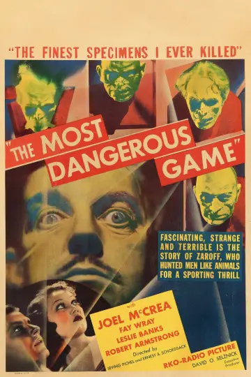 Poster to the movie "The Most Dangerous Game" #1088425