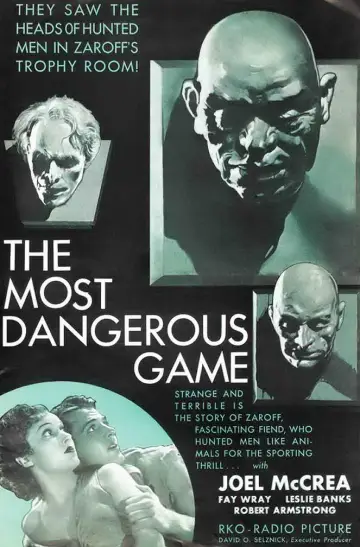 Poster to the movie "The Most Dangerous Game" #1088428