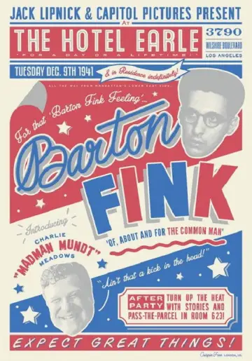 Poster to the movie "Barton Fink" #895235