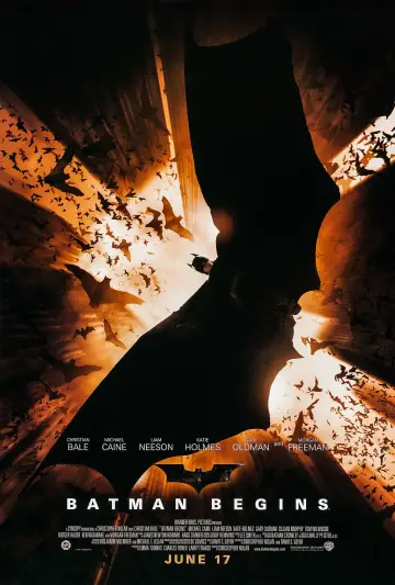 Poster to the movie "Batman Begins" #1155486