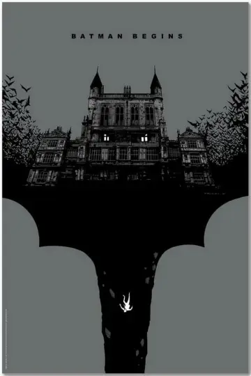 Poster to the movie "Batman Begins" #1155487