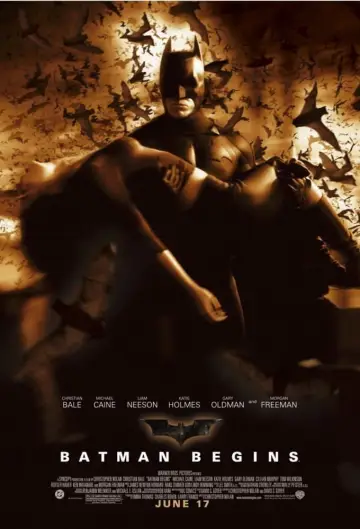 Poster to the movie "Batman Begins" #23915