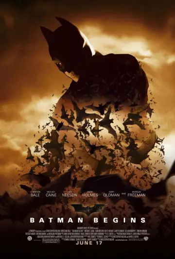 Poster to the movie "Batman Begins" #23916