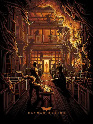 Poster to the movie "Batman Begins" #558642