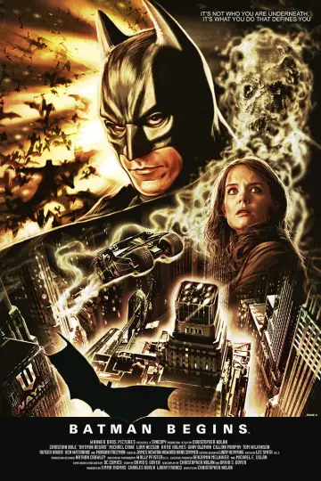 Poster to the movie "Batman Begins" #558644
