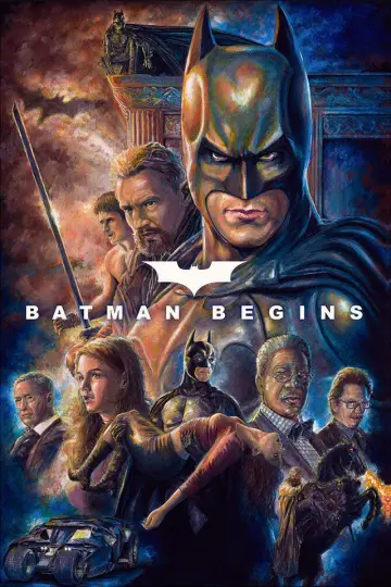 Poster to the movie "Batman Begins" #832212