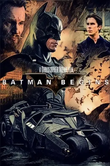 Poster to the movie "Batman Begins" #832214