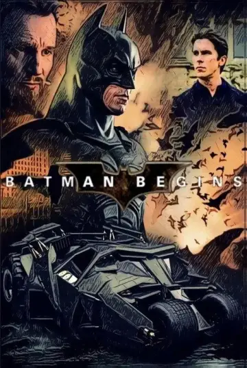 Poster to the movie "Batman Begins" #832220