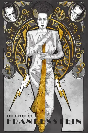 Poster to the movie "The Bride of Frankenstein" #114079