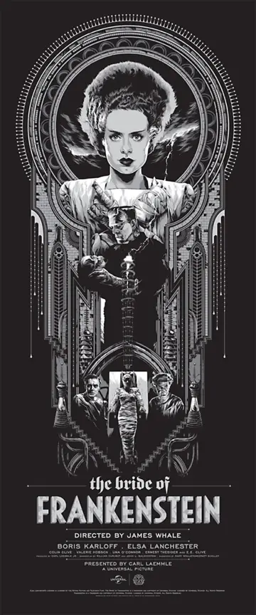 Poster to the movie "The Bride of Frankenstein" #114096