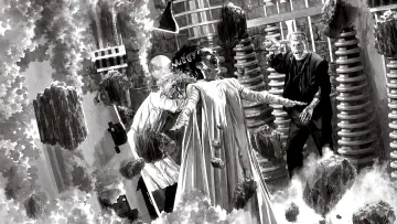 Backdrop to the movie "The Bride of Frankenstein" #897249