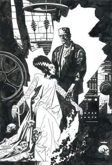 Poster to the movie "The Bride of Frankenstein" #897252