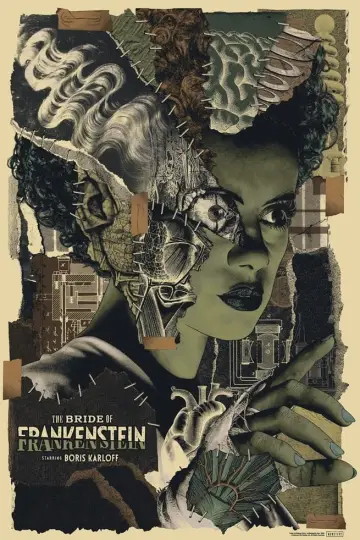 Poster to the movie "The Bride of Frankenstein" #897259
