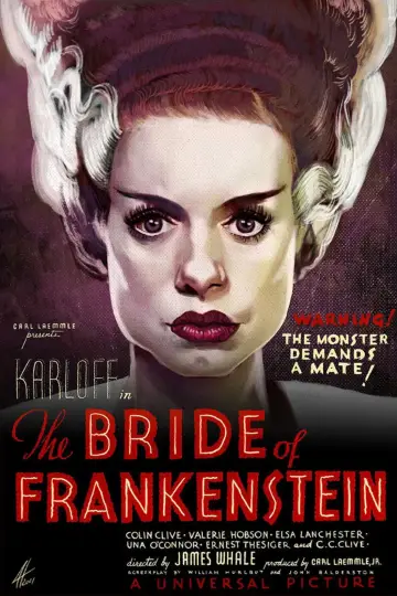 Poster to the movie "The Bride of Frankenstein" #897263