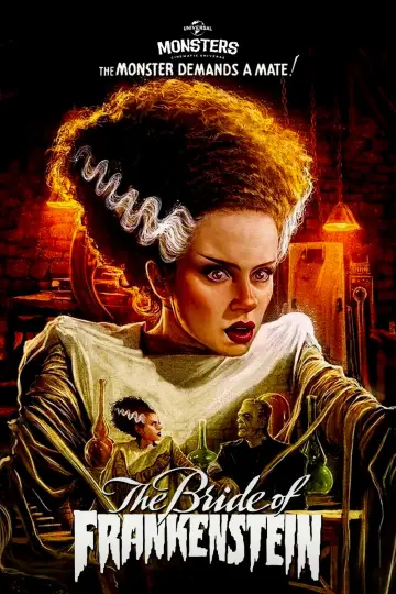 Poster to the movie "The Bride of Frankenstein" #897266