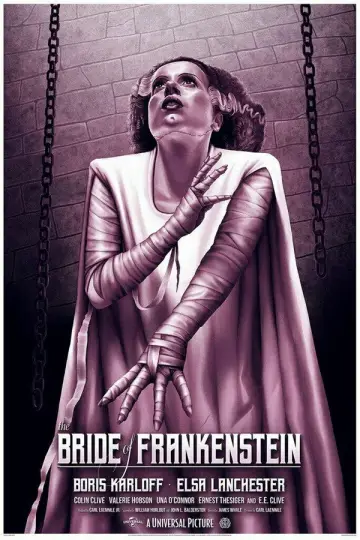 Poster to the movie "The Bride of Frankenstein" #897272