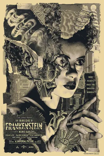 Poster to the movie "The Bride of Frankenstein" #897284