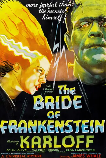 Poster to the movie "The Bride of Frankenstein" #897285