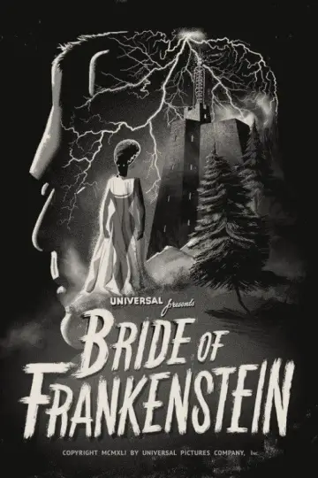 Poster to the movie "The Bride of Frankenstein" #986563