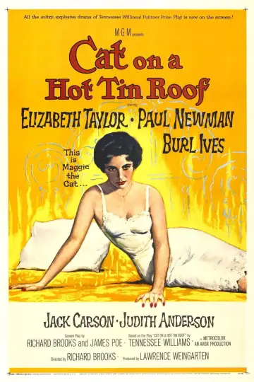 Poster to the movie "Cat on a Hot Tin Roof" #902026