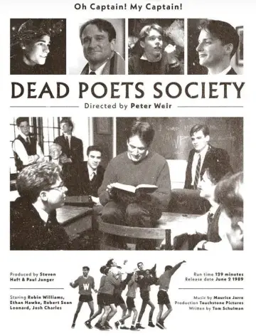 Poster to the movie "Dead Poets Society" #1178391