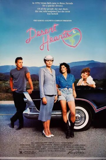 Poster to the movie "Desert Hearts" #1075750
