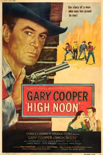 Poster to the movie "High Noon" #809183