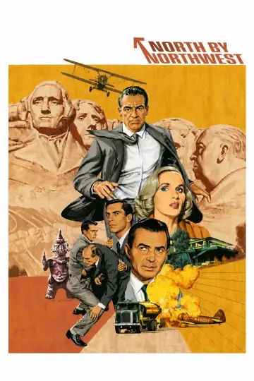 Poster to the movie "North by Northwest" #1199587