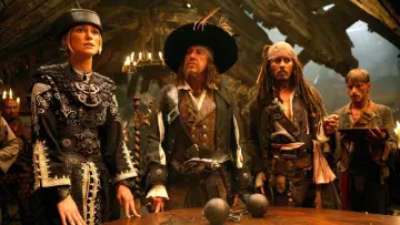 Backdrop to the movie "Pirates of the Caribbean: At World