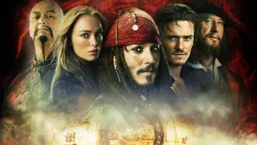 Backdrop to the movie "Pirates of the Caribbean: At World