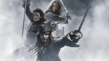 Backdrop to the movie "Pirates of the Caribbean: At World