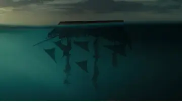 Backdrop to the movie "Pirates of the Caribbean: At World