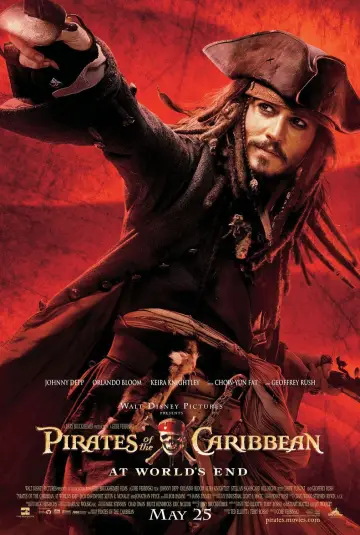 Poster to the movie "Pirates of the Caribbean: At World
