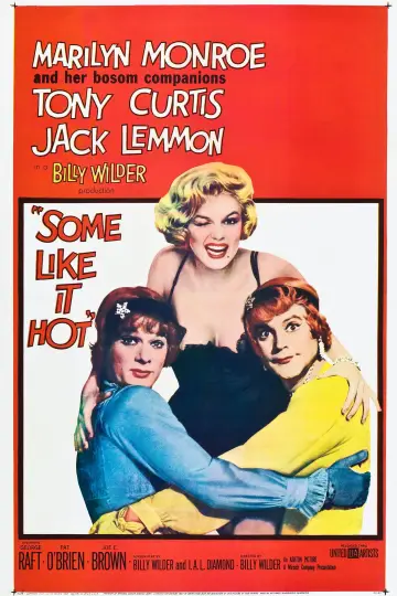 Poster to the movie "Some Like It Hot" #645905