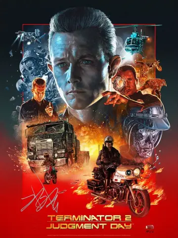 Poster to the movie "Terminator 2: Judgment Day" #1575228