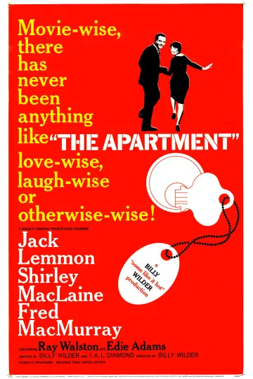 Poster to the movie "The Apartment" #660321
