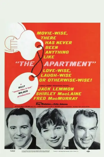 Poster to the movie "The Apartment" #660333