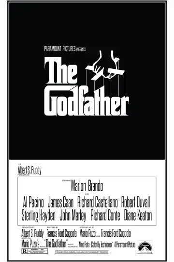 Poster to the movie "The Godfather" #747928
