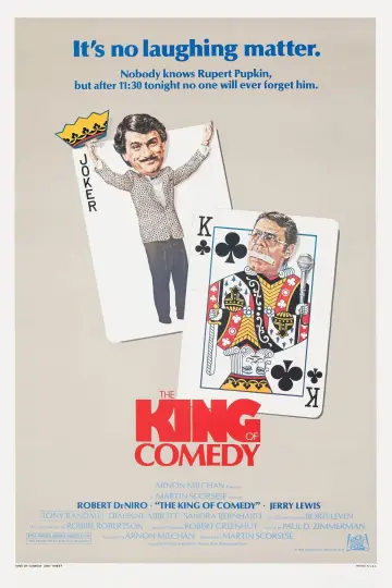 Poster to the movie "The King of Comedy" #718356