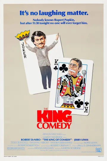Poster to the movie "The King of Comedy" #718358