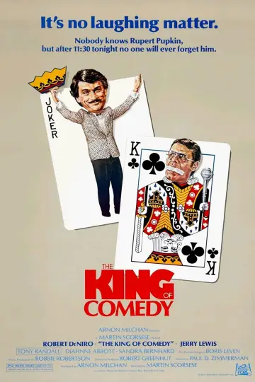 Poster to the movie "The King of Comedy" #718364