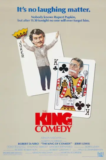 Poster to the movie "The King of Comedy" #868840