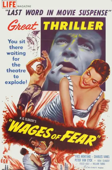 Poster to the movie "The Wages of Fear" #873938