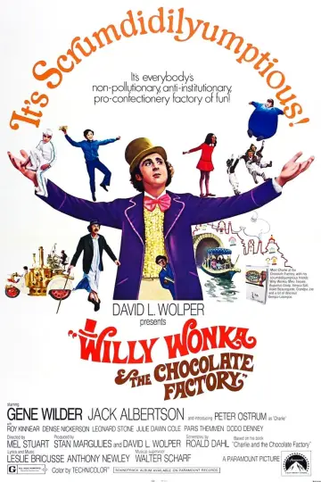 Poster to the movie "Willy Wonka & the Chocolate Factory" #24938
